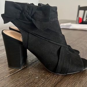 Lauren Conrad Peep Toe Booties